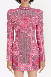 Long Sleeve Sequin Embellished Dress | Dress In Beauty